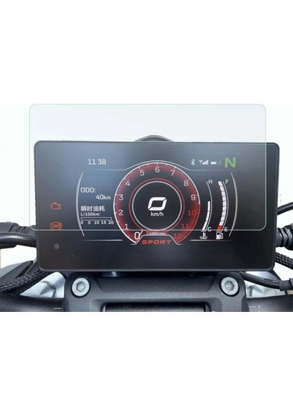 Cf Moto 250 Nk Dijital Bilgi Ekranı Gösterge Uyumlu 9h Nano Ekran Koruyucu 2022-2024