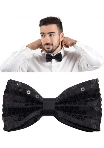 Ieg Siyah Payetli Pullu Papyon fiyatları