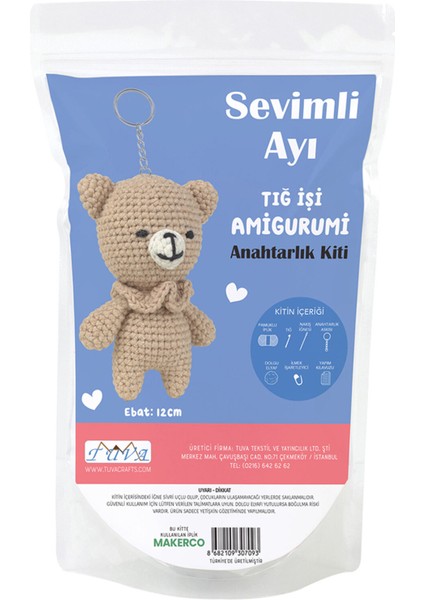 Mini Amigurumi Anahtarlık Kiti