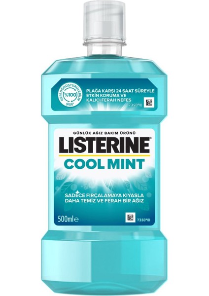 Lısterıne Cool Mınt Ağız Suyu 500 ml 2 Adet
