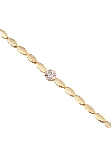 Şık Gümüş Bileklik – 925 Ayar, Altın Kaplama, Zirkon Taşlı, Ayarlanabilir (MS3807) fiyatları