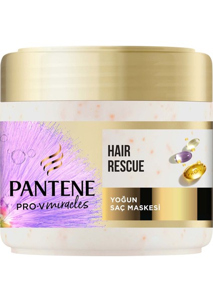 Pantene Miracles Ipek Proteini Maske 300 ml 4 Adet