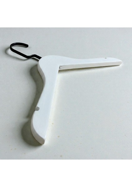 Ahşap Beyaz Renk Çocuk Elbise Gömlek Askısı Bebek Askısı Kıyafet ve Elbise Askısı 10 Adet 1.kalite fiyatları