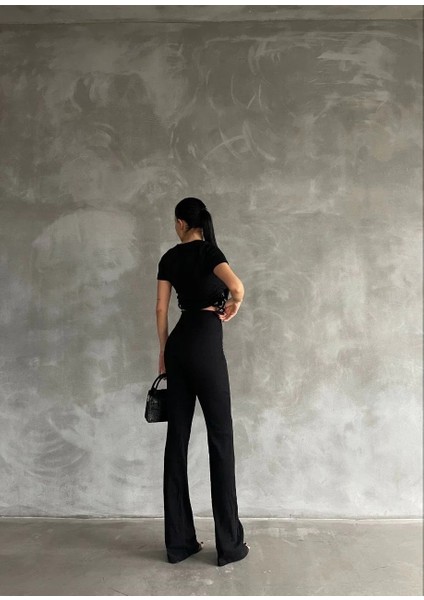 Yanları Tüneli Takım Siyah S3161 modelleri