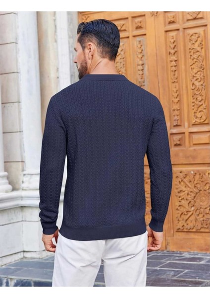 Metropol %100 Pamuk Polo Yaka Erkek Triko Kazak fiyatları