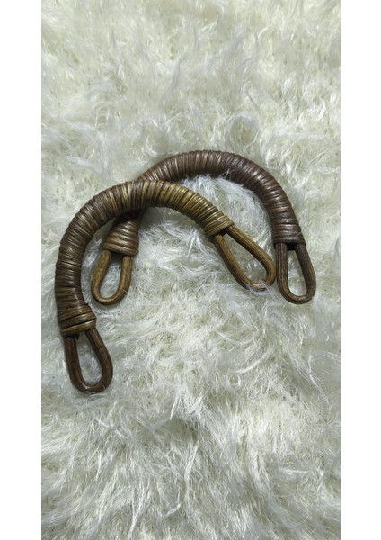 🌿3 Çift Doğal Bambu & Hasır Çanta Kulpları - Dıy Projeleriniz Için Benzersiz Dokunuş! fiyatları