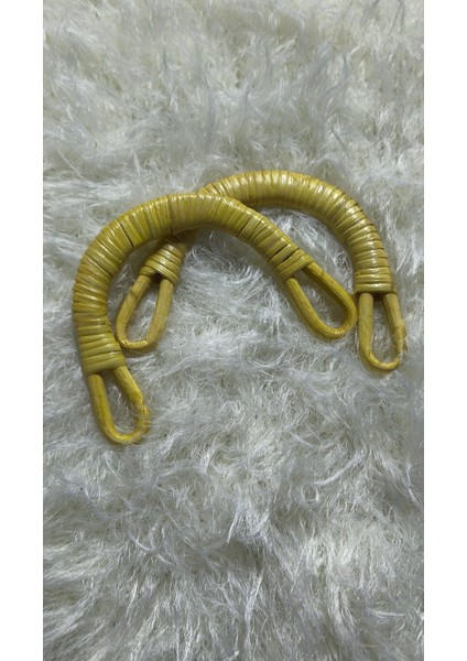 🌿3 Çift Doğal Bambu & Hasır Çanta Kulpları - Dıy Projeleriniz Için Benzersiz Dokunuş! modelleri