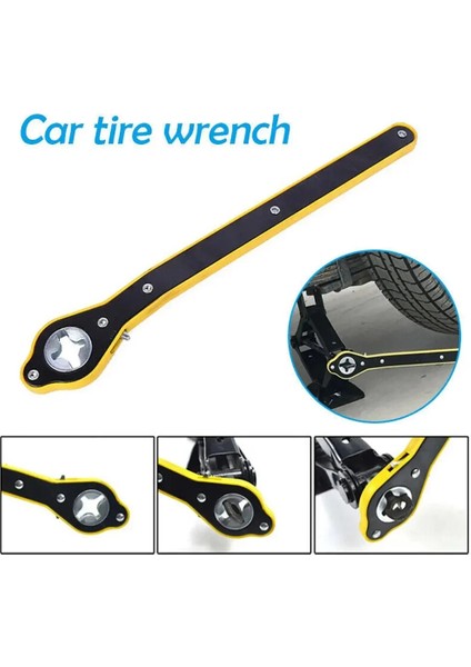 Volkswagen Scirocco 2008-2009-2010-2011-2012-2013-2014 Araba Kaldırma Krikosu 1.5ton, Makas Cırcır Otomatik Kırmızı/siyah ve 4 Uclu Bijon Anahtarı 17 19 21 22MM