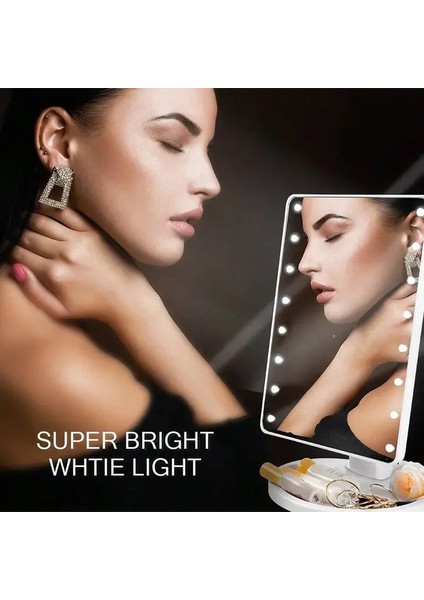 LED Işıklı Makyaj Aynası 16 LED