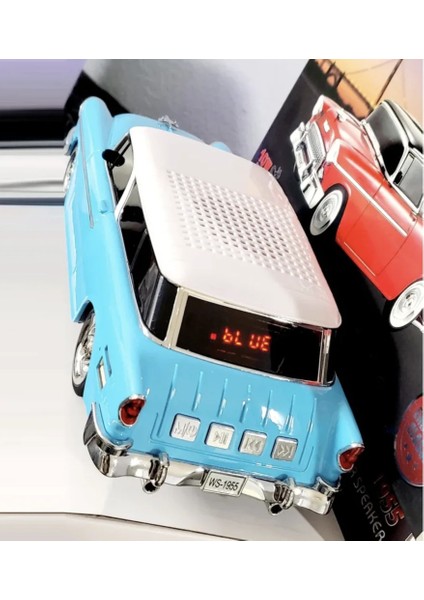 Chevrolet WS-1955BT Belair 1955 Model Bluetooth Hoparlör