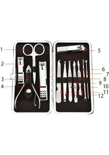 Manikür Seti 12 Parça modelleri