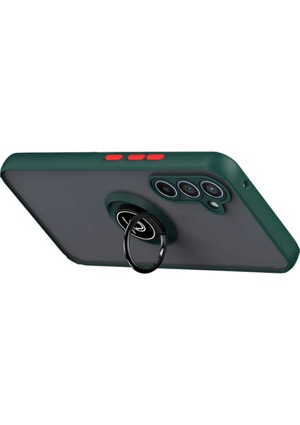 Samsung Galaxy S25 Fe Uyumlu Kamera Koruma Çıkıntılı Yüzüklü Stand Olma Özellikli Kılıf fiyatları