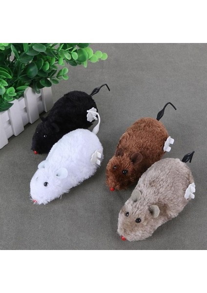 Kurmalı Kedi Eğitim Oyuncağı Tüylü Peluş Fare Yakalama Interaktif Sevimli Eğlenceli Oyuncak fırsatları