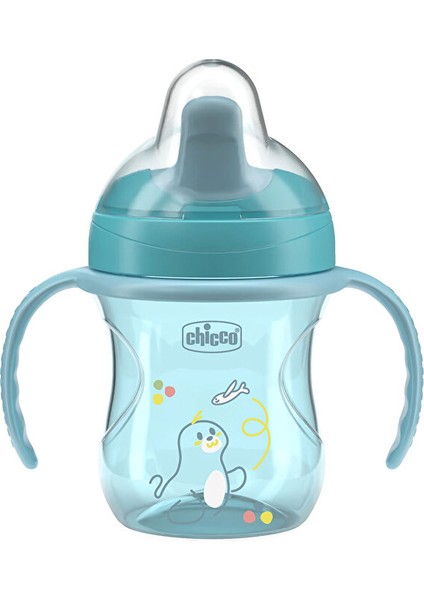 Yarı Yumuşak Uçlu Alıştırma Bardağı 6+ Ay 200 ml Erkek (2 Adet) modelleri