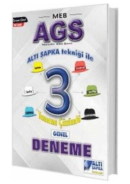 Meb-Ags Altı Şapka 3 Çözümlü Deneme