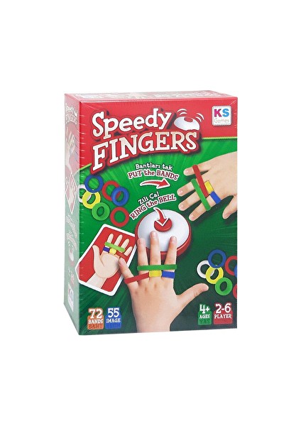Ks Games Speedy Fingers 25113 (4 Adet)