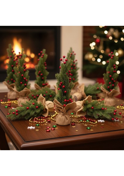 Mini Yapay Kokina Yılbaşı Ağacı