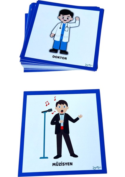 Meslek Kartları modelleri