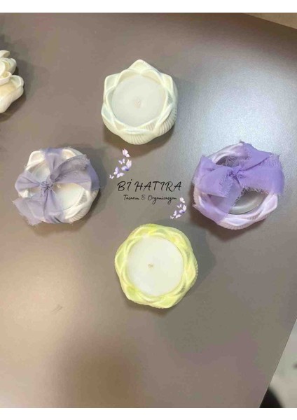 El Yapımı Dekoratif Lotus Mum Renk Belirtiniz 1 Adet Fiyatıdır! fiyatları
