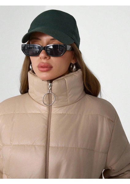 Kadın Dik Yaka Şişme Mont fırsatları