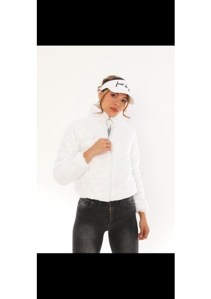 Kadın Dik Yaka Şişme Mont fiyatları