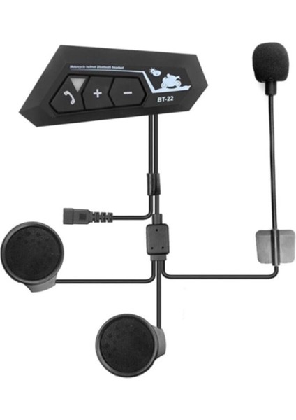 BT22 Kask Kulaklık Bluetooth Motosiklet Kulaklık 5.0 Bluetooth Interkom Motorsiklet Kulaklık fiyatları