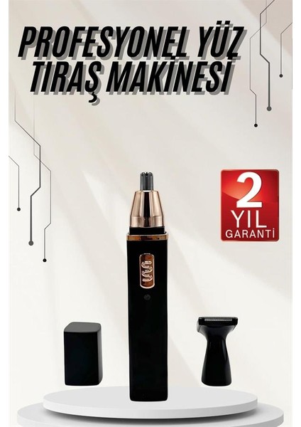 Kulak Burun Tıraş Makinesi Taşınabilir Şarjlı 3 Başlıklı Uzun Ömürlü fiyatları