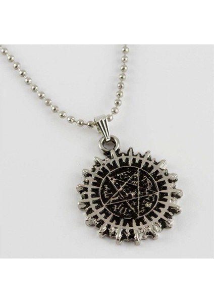 Ieg Yıldız Figürlü Erkek Kolye