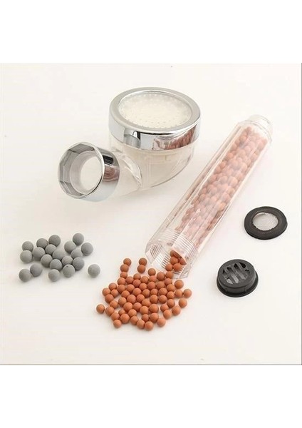 Renk Değiştiren LED Işıklı Su Tasarruflu Basınçlı Duş Başlığı