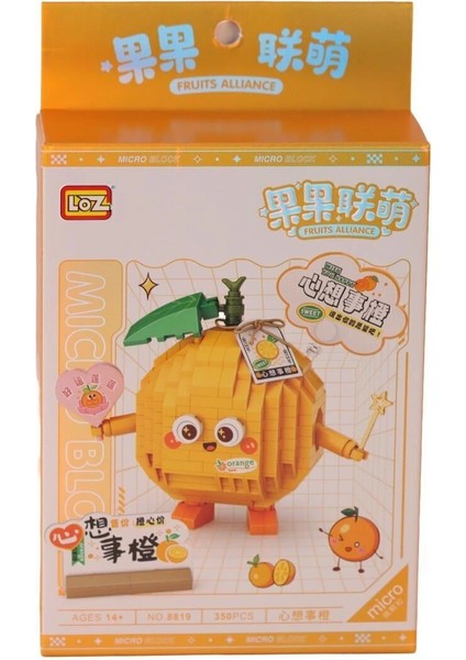 LZ-8819 Loz Portakal Model 350 Parça Block Oyuncak fiyatları