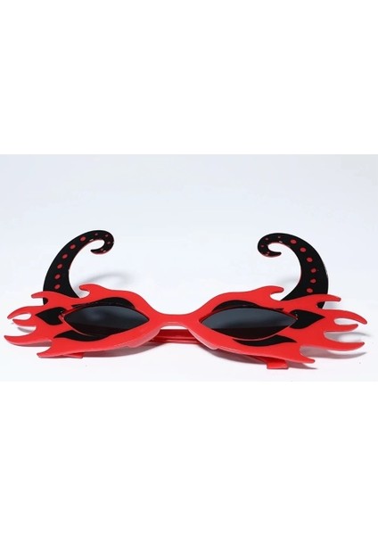 Kırmızı Alevli Parti Gözlüğü indirimleri