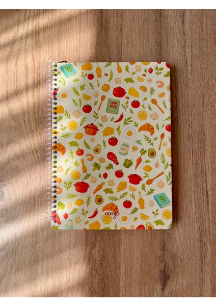 Tarif Defter A5 Boyut Desenli 60 Yp.