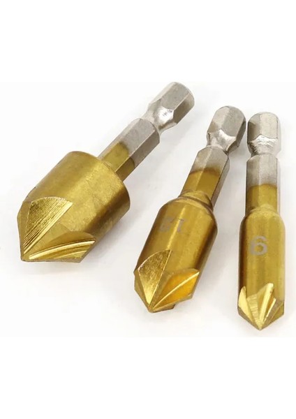 7'li Hss Titanyum Kaplı Kılavuz ve Havşa Matkap Ucu Seti + Otomatik Zımba 722454 indirimleri