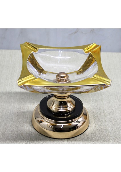 Metal Ayaklı Cam Küllük Model 3