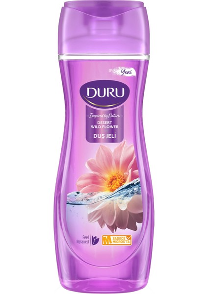 Inspired By Nature Desert Wild Flower Duş Jeli 440 ml 4 Adet