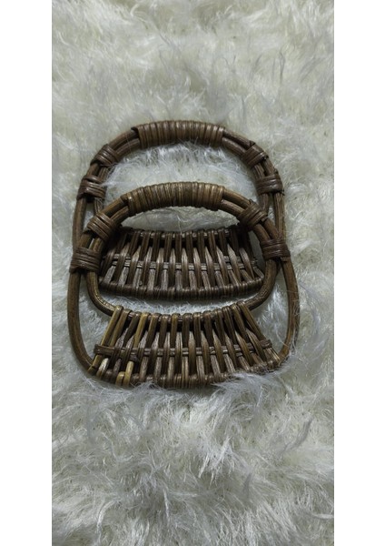 🌿3 Çift Doğal Bambu & Hasır Çanta Kulpları - Dıy Projeleriniz Için Benzersiz Dokunuş! modelleri