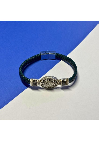 El Işçiliği ile Üretilmiş Hakiki Deri Erkek Bileklik modelleri