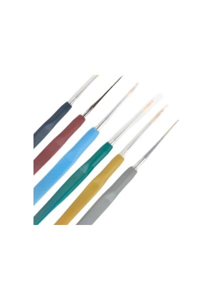 Silikon Saplı Dantel Tığ 21 Numara