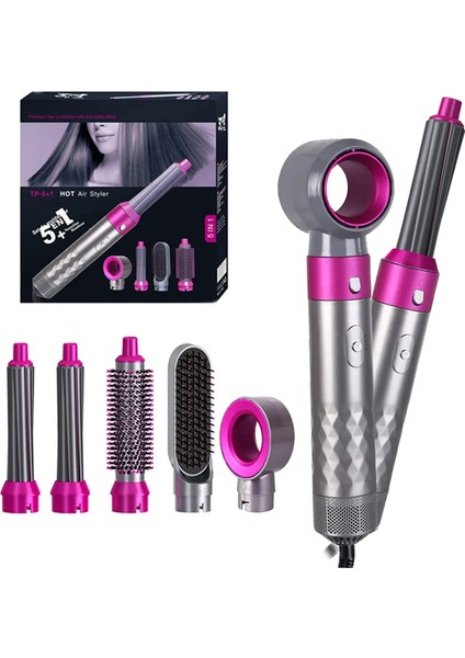 5 in 1 Hava Üflemeli Saç Düzleştirici (4940) indirimleri