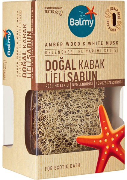 Balmy Kabak Lifli Sabun Amber Wood&white Musk 125 G