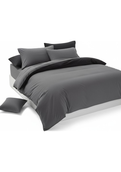 Siyah-Füme Çift Kişilik Paint Nevresim Takımı Mix fiyatları