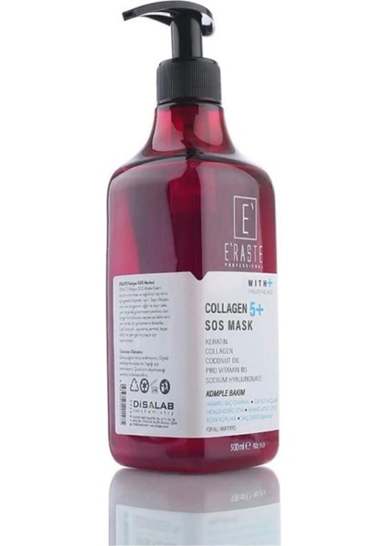 Hasarlı Saç Onarımı Için Kolajen Sos Mask 500 ml