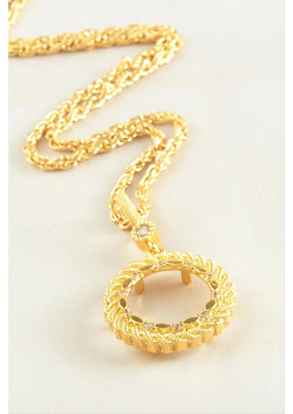 Çeyrek Altın Koyulabilir Zincir Kolye