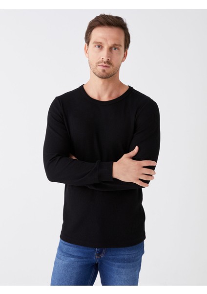 Yeni Sezon Bisiklet Yaka Uzun Kollu Erkek Pijama Üst fiyatları