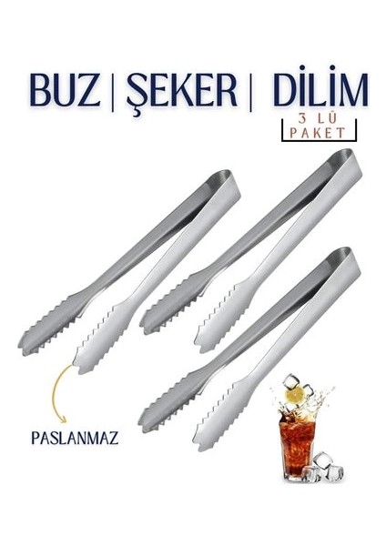 Bfs Buz Maşası Tiffany Design 3 Lü Paket