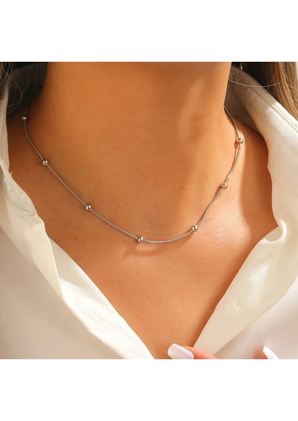 Çelik Kolye Büyük Toplu Zincir Dorika 1 mm Kalınlık 45 cm Uzunluk Gümüş Silver fiyatları