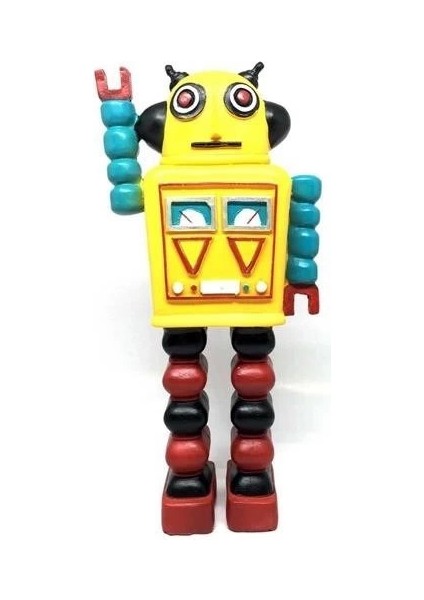 Nostaljik Sevimli Uzaylı Robot Şeklinde Figür Biblo fiyatları