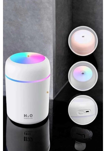 Bfs Buharlı Hava Nemlendirici Aromaterapi Renk Değiştirilebilir