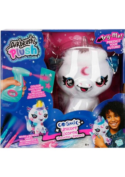 Işıklı Airbrush Peluş Cosmic Unicorn modelleri