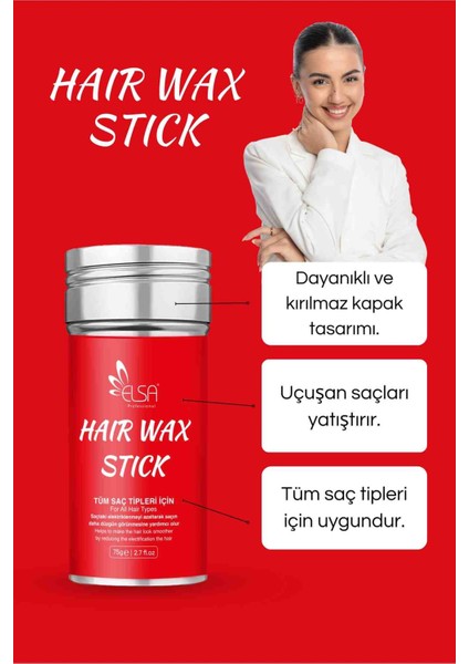 Mucizevi Tarak Stick Wax Seti 75 gr modelleri